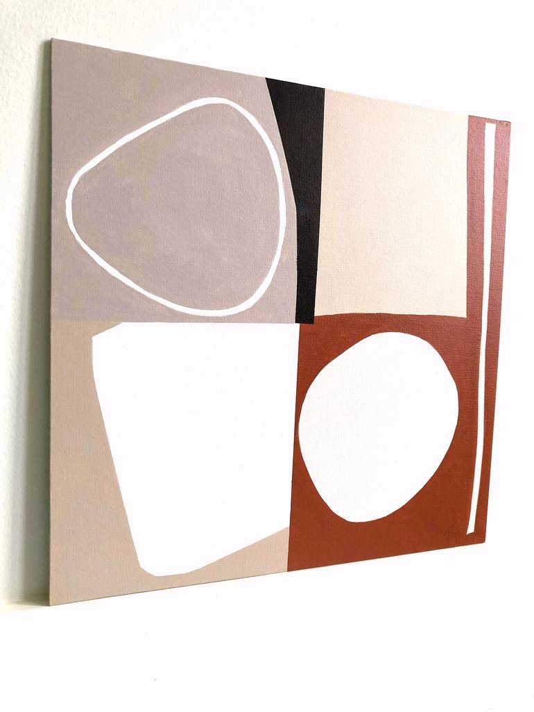 Original Minimalism Abstract Painting by Anna Medvedeva