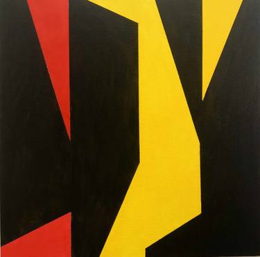 Composition with Red, Black & Yellow thumb