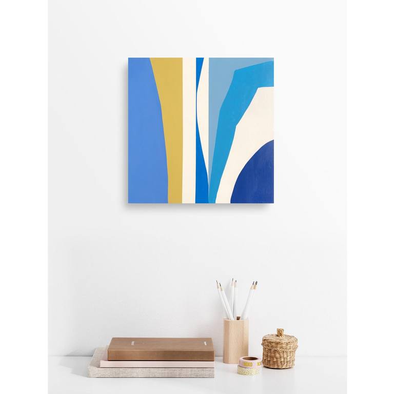 Original Minimalism Abstract Painting by Anna Medvedeva