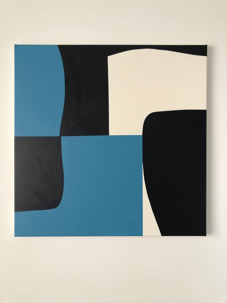 Original Minimalism Abstract Painting by Anna Medvedeva