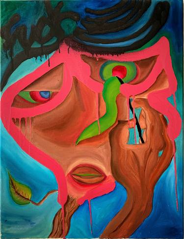 Saatchi Art Artist Ricardo Cobian; Paintings, “Selfmade” #art