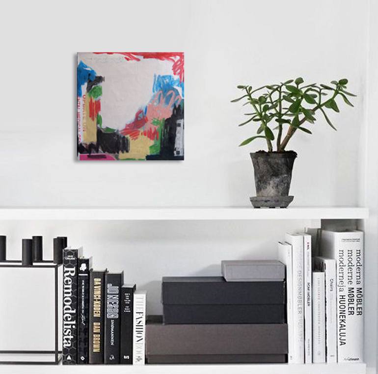 Original Abstract Expressionism Abstract Painting by Sari Noy Azaria