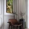 The warm palette, the harmony between green and ocher tones.