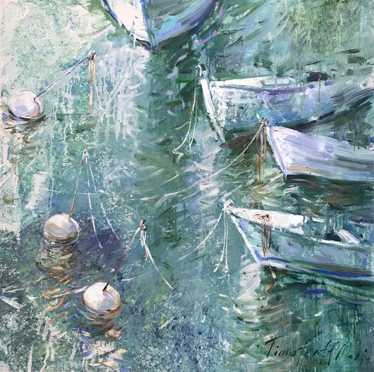Reflection ll Painting by Maria Timofeeff | Saatchi Art