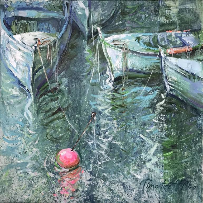 Reflections III Painting by Maria Timofeeff | Saatchi Art