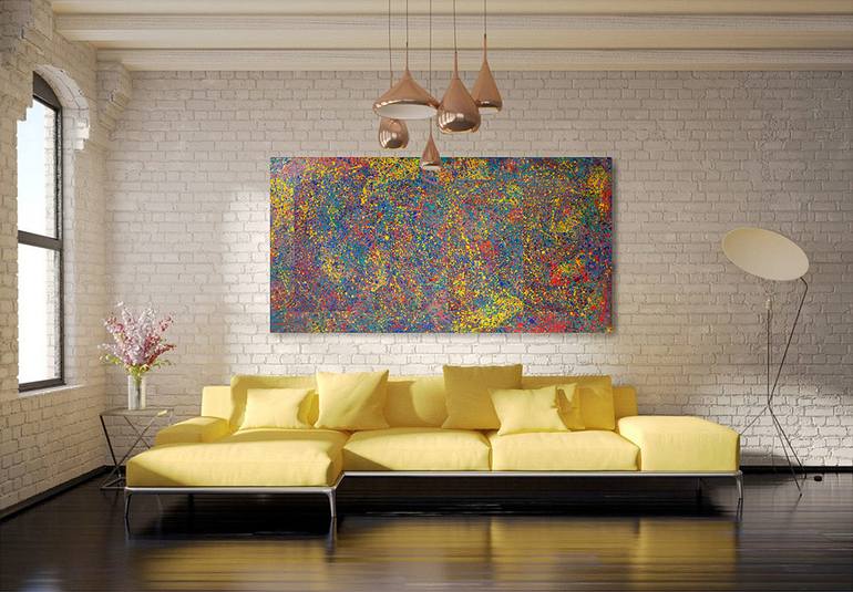 Original Modern Abstract Painting by Anthony Brown