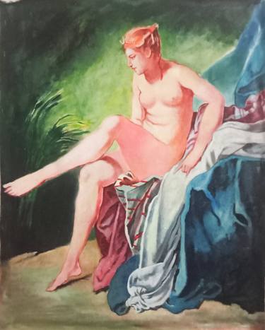Original Nude Paintings by Supratim Ghosh