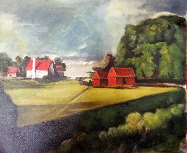 Original Landscape Paintings by Supratim Ghosh