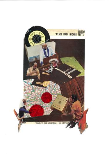 Print of Surrealism Politics Collage by Benedict Dougas-Scott
