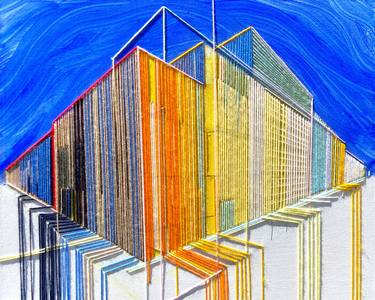 Print of Conceptual Architecture Mixed Media by Alona Markina
