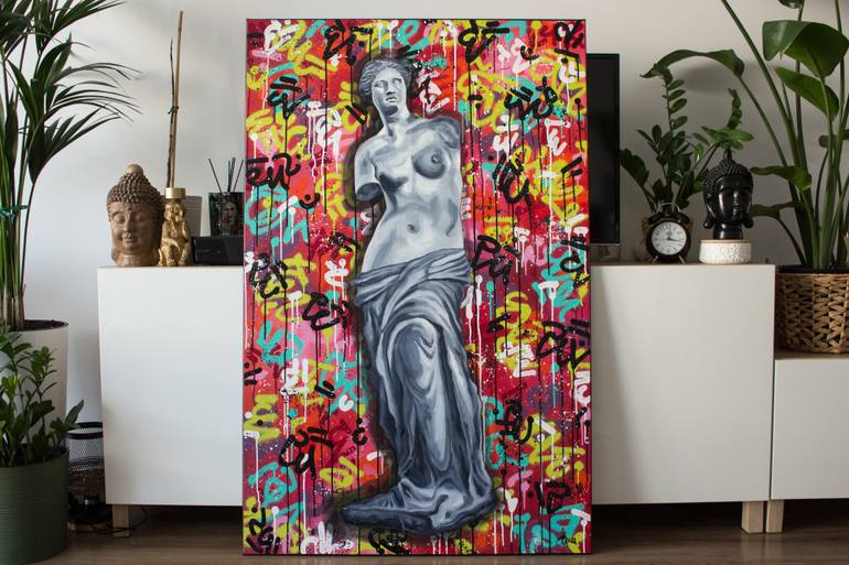 Original Abstract Other Painting by Monika Mrowiec