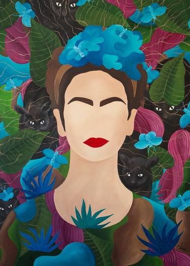 Personalised/Non Personalised Salvador Dali Frida Kahlo Luxury