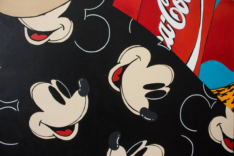 Original Illustration Pop Culture/Celebrity Painting by Monika Mrowiec