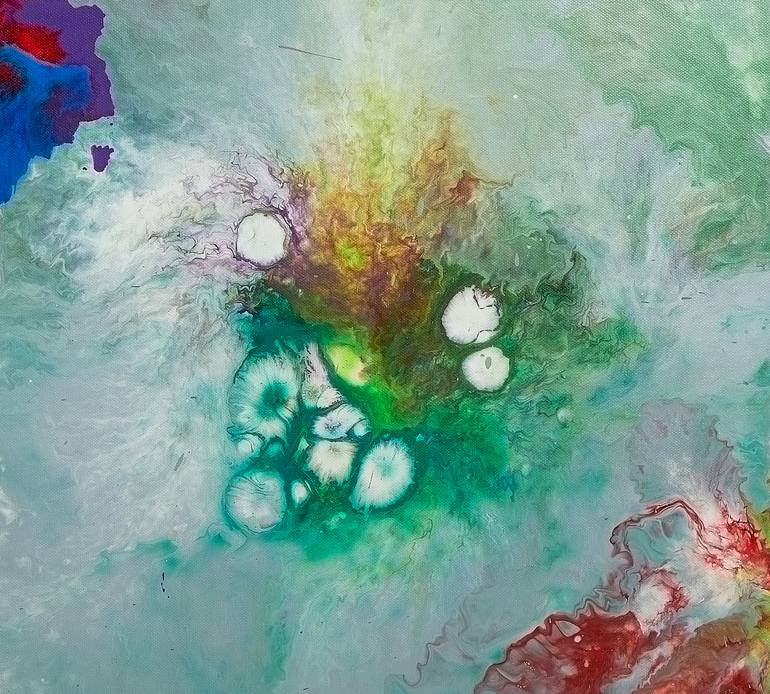 Original Abstract Expressionism Abstract Painting by Robert Dita