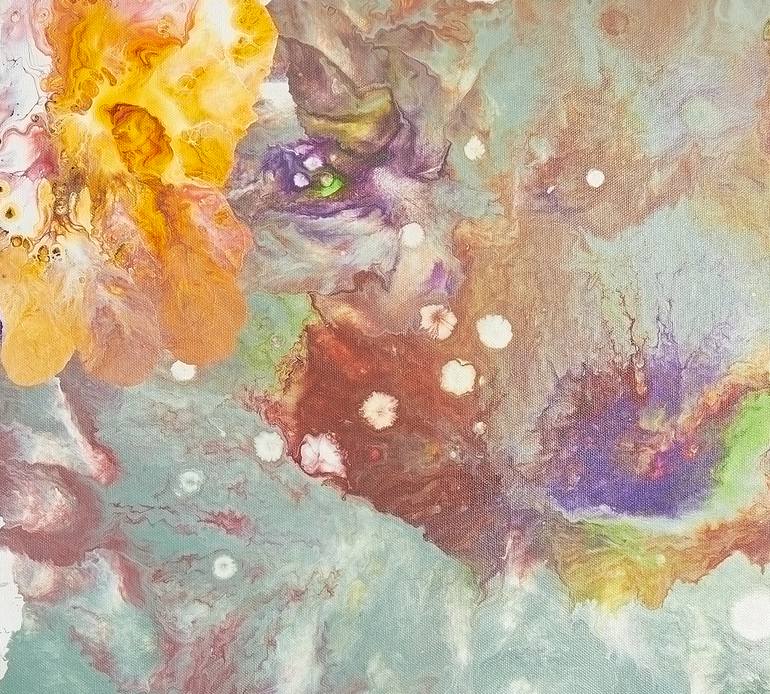 Original Abstract Expressionism Abstract Painting by Robert Dita
