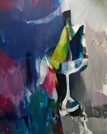 Original Abstract Still Life Paintings by Anatoliy Zhuk