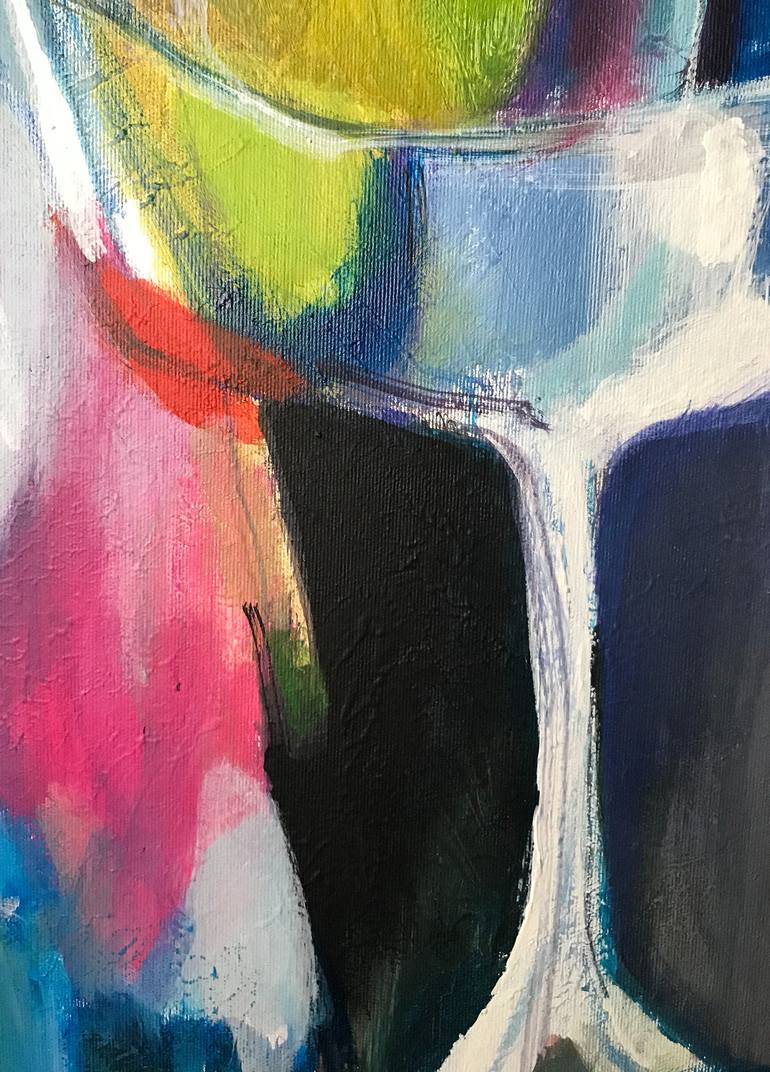 Original Abstract Still Life Painting by Anatoliy Zhuk