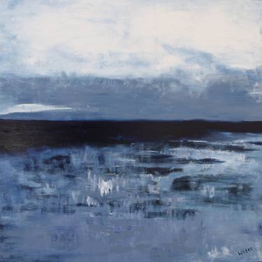 Print of Abstract Seascape Paintings by Laure Wiser