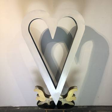 Steel Heart (1of4), 5Hx3Wx1D feet, mild steel, $4400 thumb