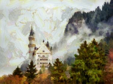 Original Conceptual Landscape Paintings by Gromov Art