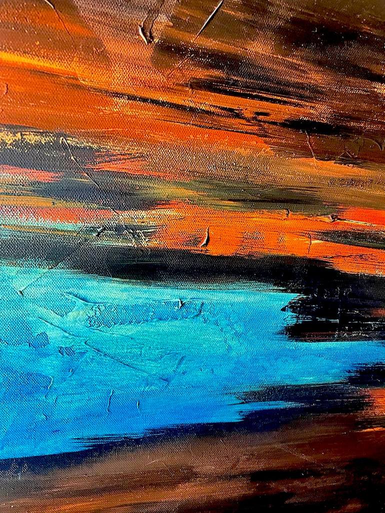 Original Abstract Painting by Nelly Marlier
