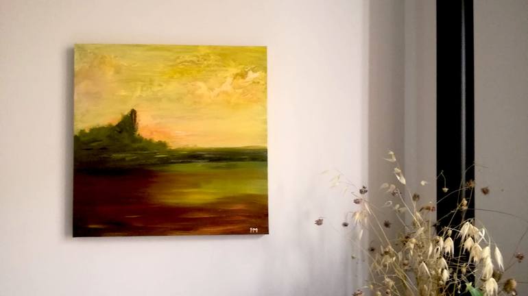 Original Impressionism Landscape Painting by Nelly Marlier