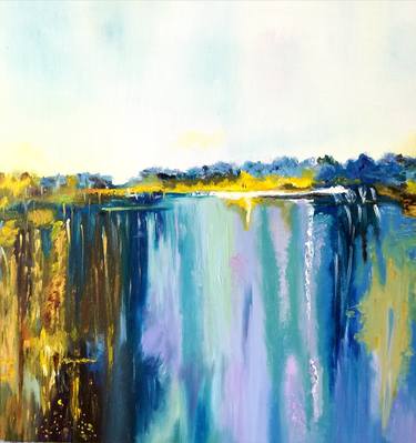 Original Impressionism Landscape Paintings by Nelly Marlier