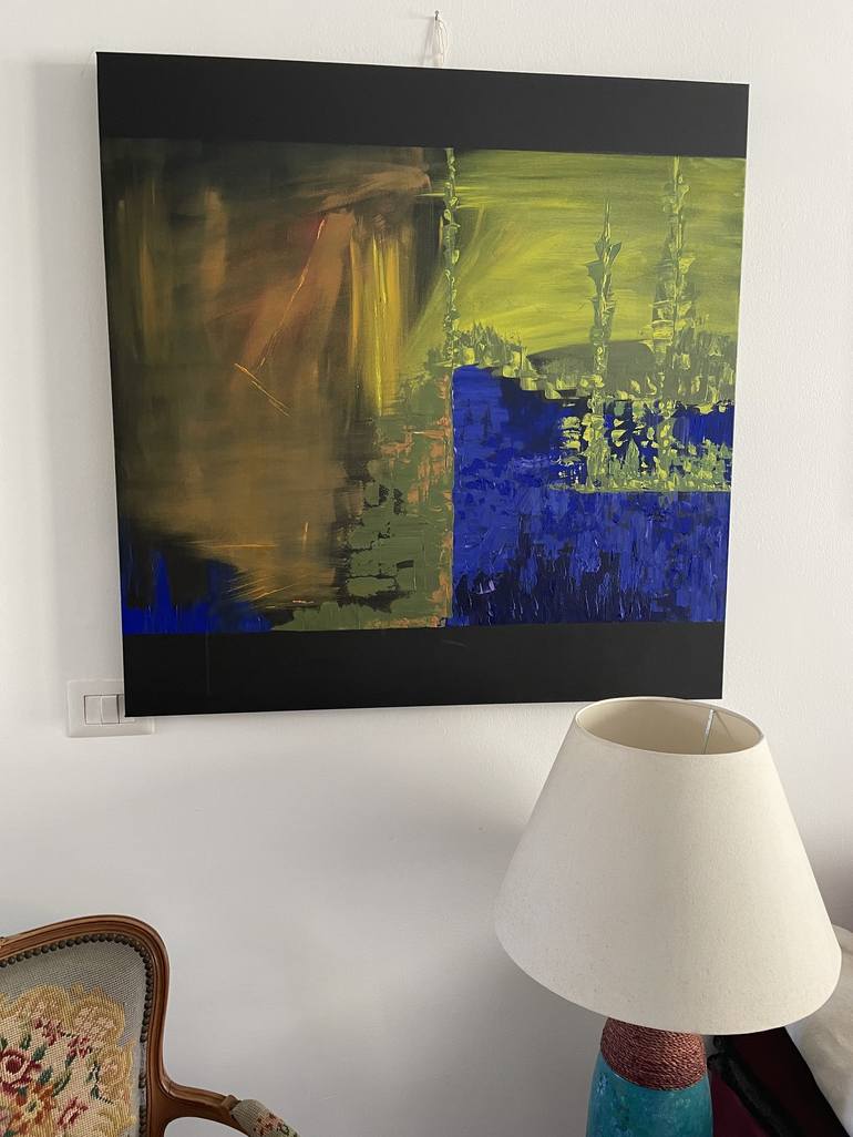 Original Abstract Painting by Nelly Marlier