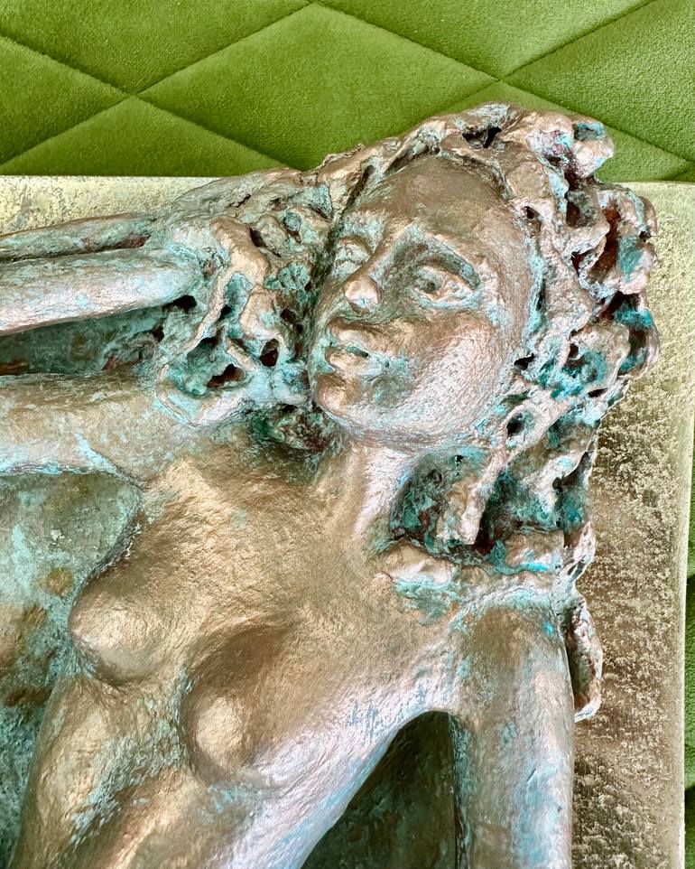 Original Abstract Expressionism Women Sculpture by Doris White