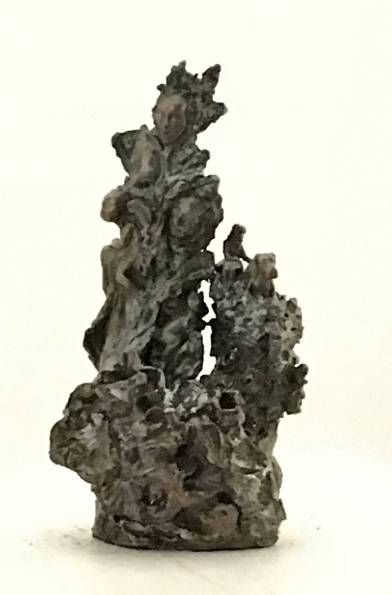 Original Abstract Expressionism Abstract Sculpture by Doris White