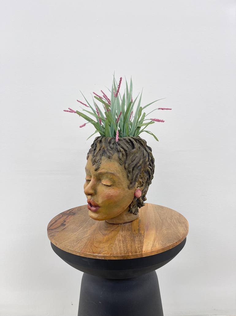 Original Abstract Expressionism Abstract Sculpture by Doris White