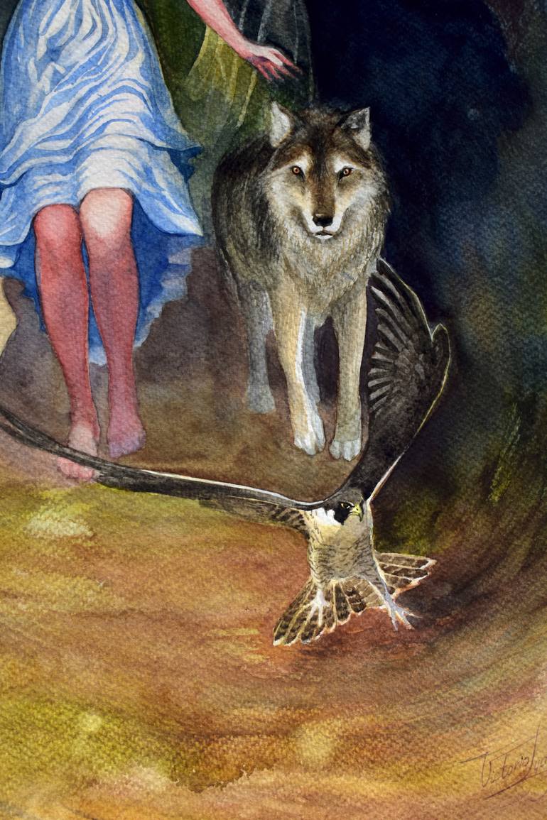 Original Illustration Other Painting by Victoria Lyashenko