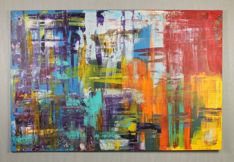 Original Abstract Painting by Simone Braun