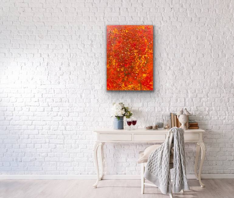 Original Abstract Expressionism Abstract Painting by Simone Braun