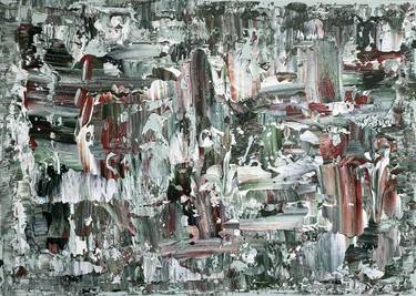 Original Abstract Expressionism Abstract Paintings by Simone Braun
