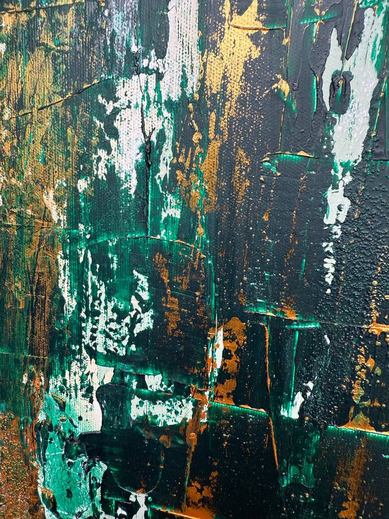 Original Abstract Expressionism Abstract Painting by Simone Braun