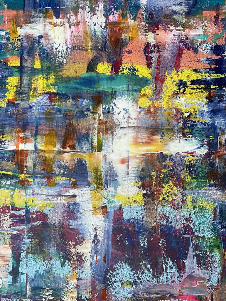 Original Abstract Painting by Simone Braun