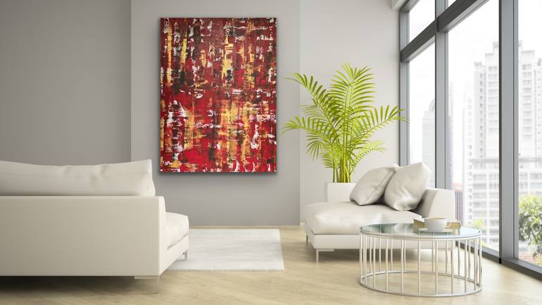 Original Expressionism Abstract Painting by Simone Braun