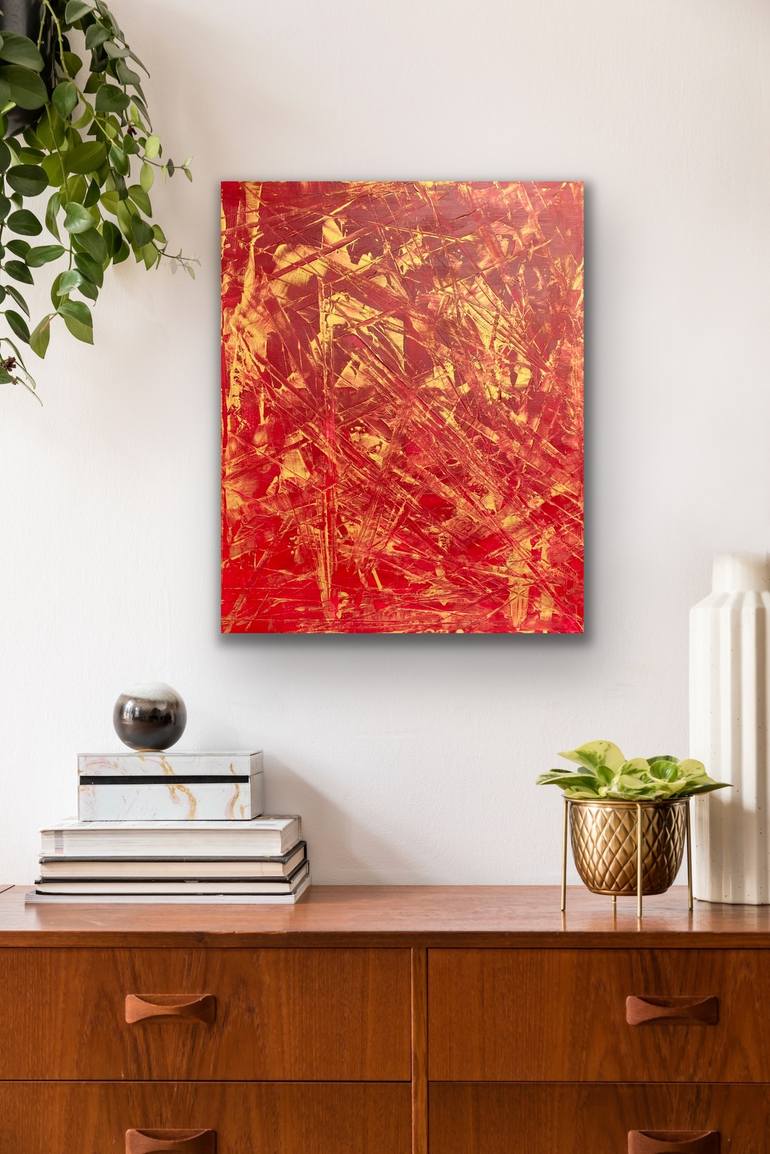 Original Abstract Painting by Simone Braun