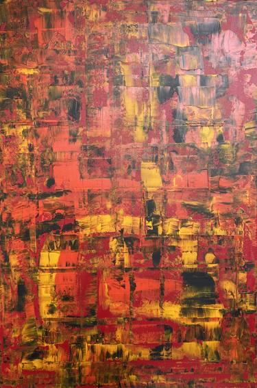 Original Abstract Expressionism Abstract Paintings by Simone Braun