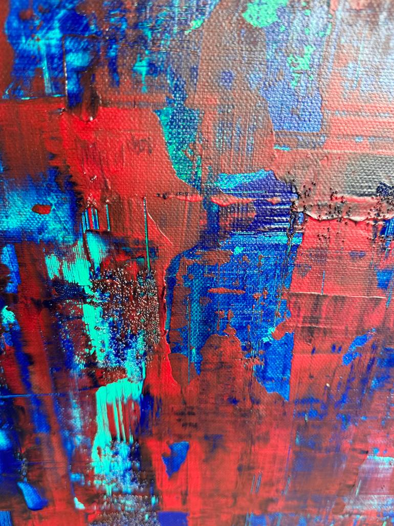 Original Abstract Expressionism Abstract Painting by Simone Braun
