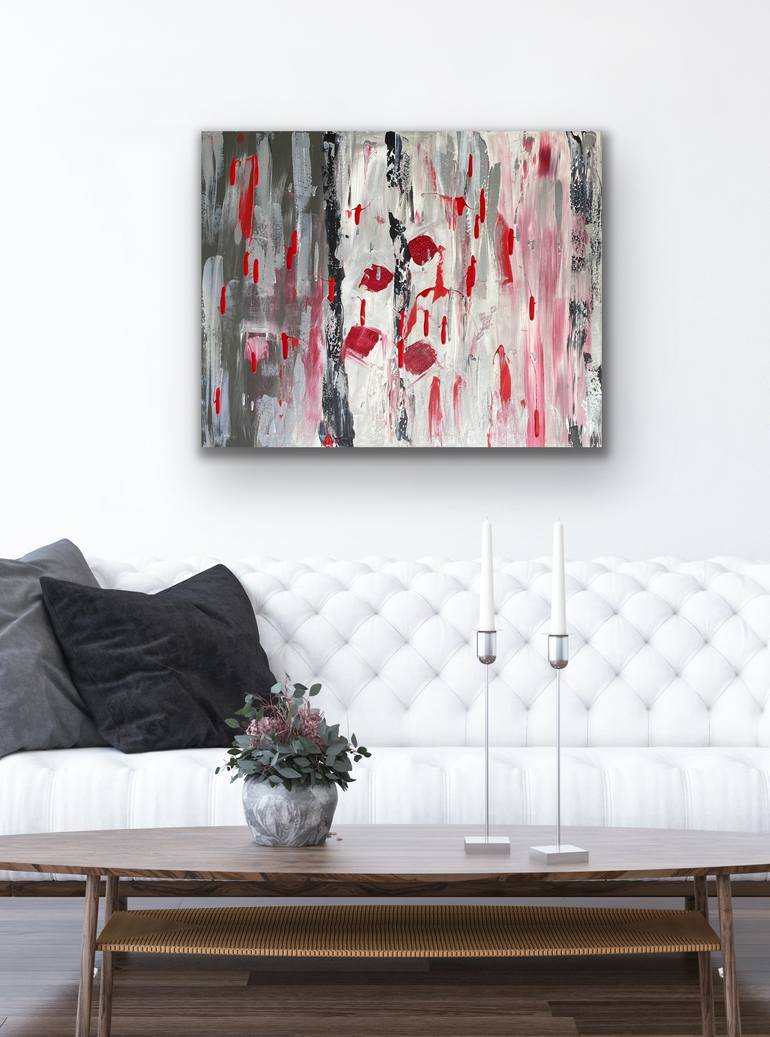 Original Abstract Expressionism Abstract Painting by Simone Braun