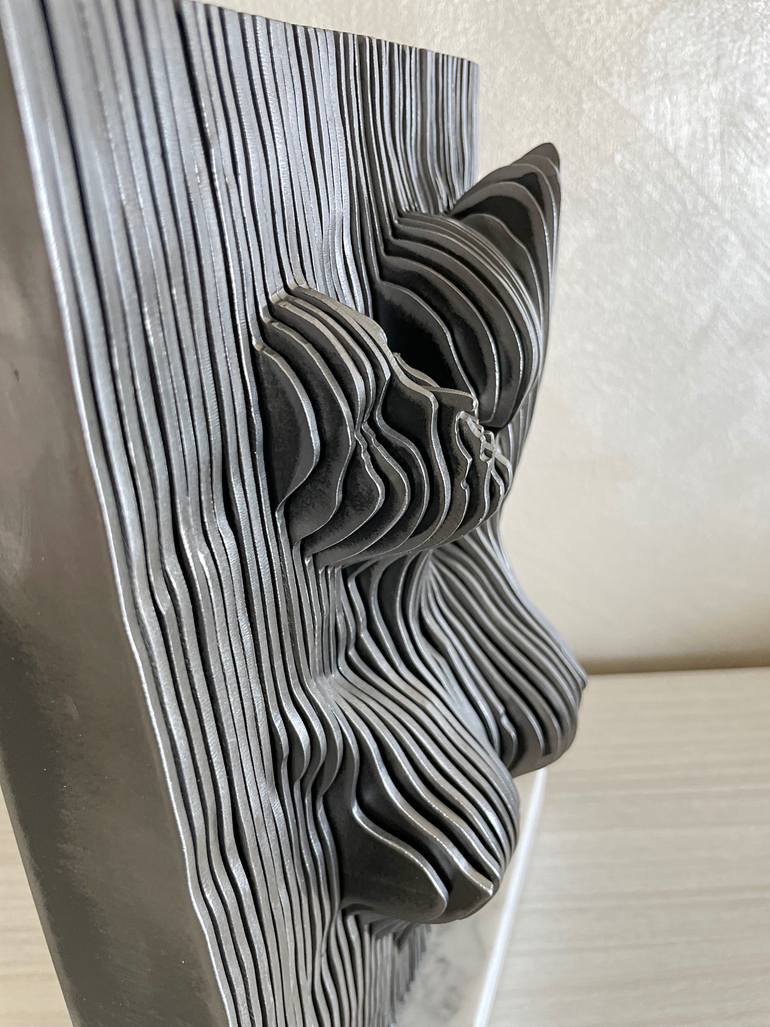 Original Contemporary Abstract Sculpture by Castrovinci Filippo Pietro