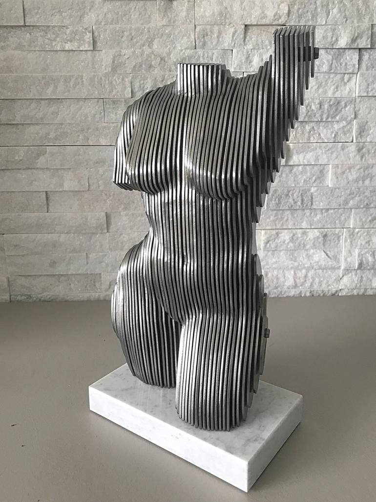 Original Abstract Sculpture by Castrovinci Filippo Pietro