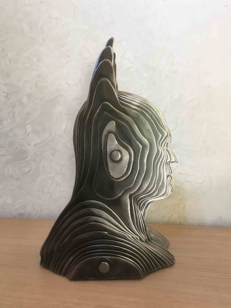 Original Figurative Fantasy Sculpture by Castrovinci Filippo Pietro