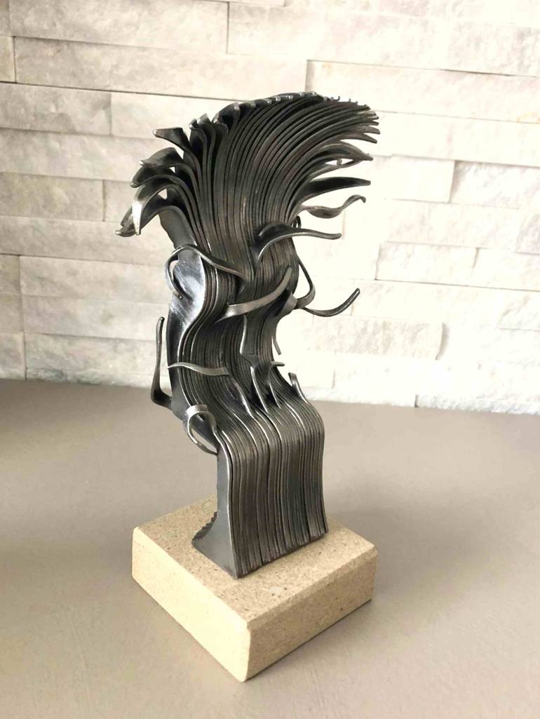 Original Modern Abstract Sculpture by Castrovinci Filippo Pietro