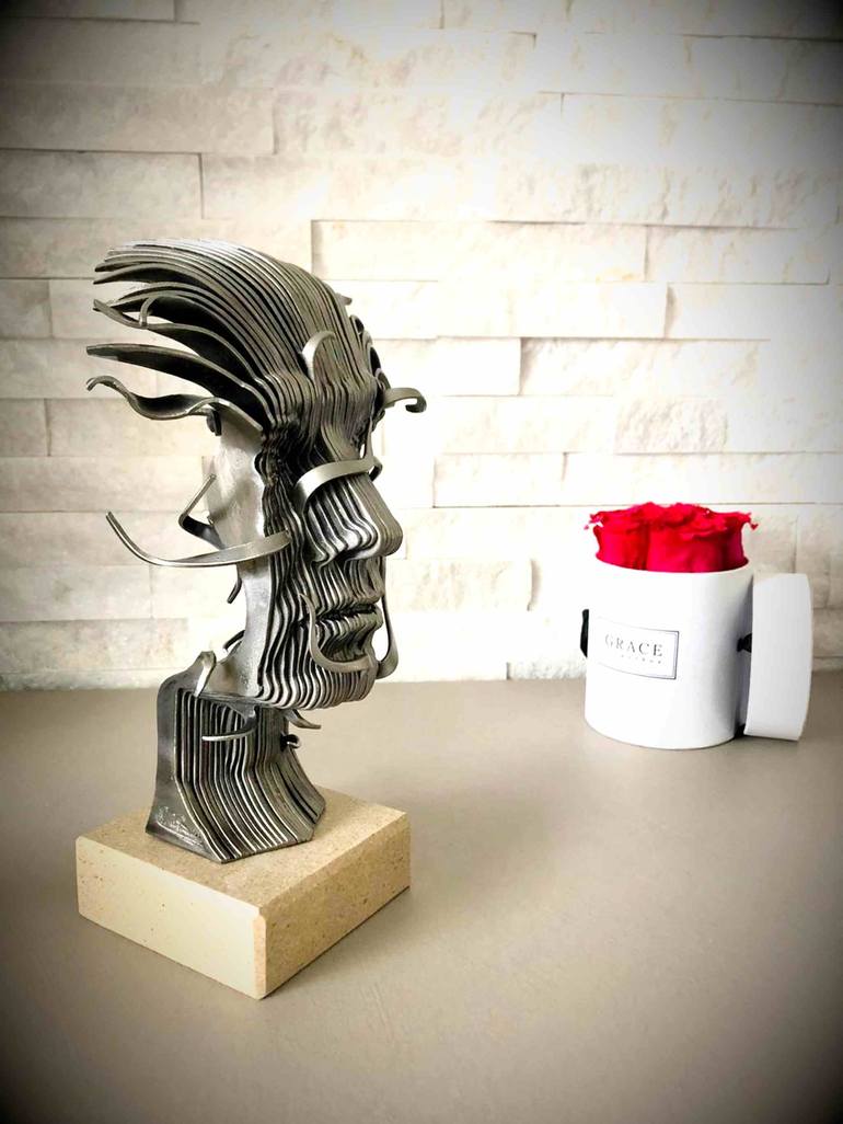 Original Modern Abstract Sculpture by Castrovinci Filippo Pietro