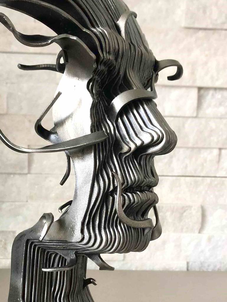 Original Modern Abstract Sculpture by Castrovinci Filippo Pietro