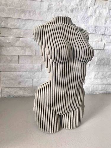 Original Figurative Body Sculpture by Castrovinci Filippo Pietro