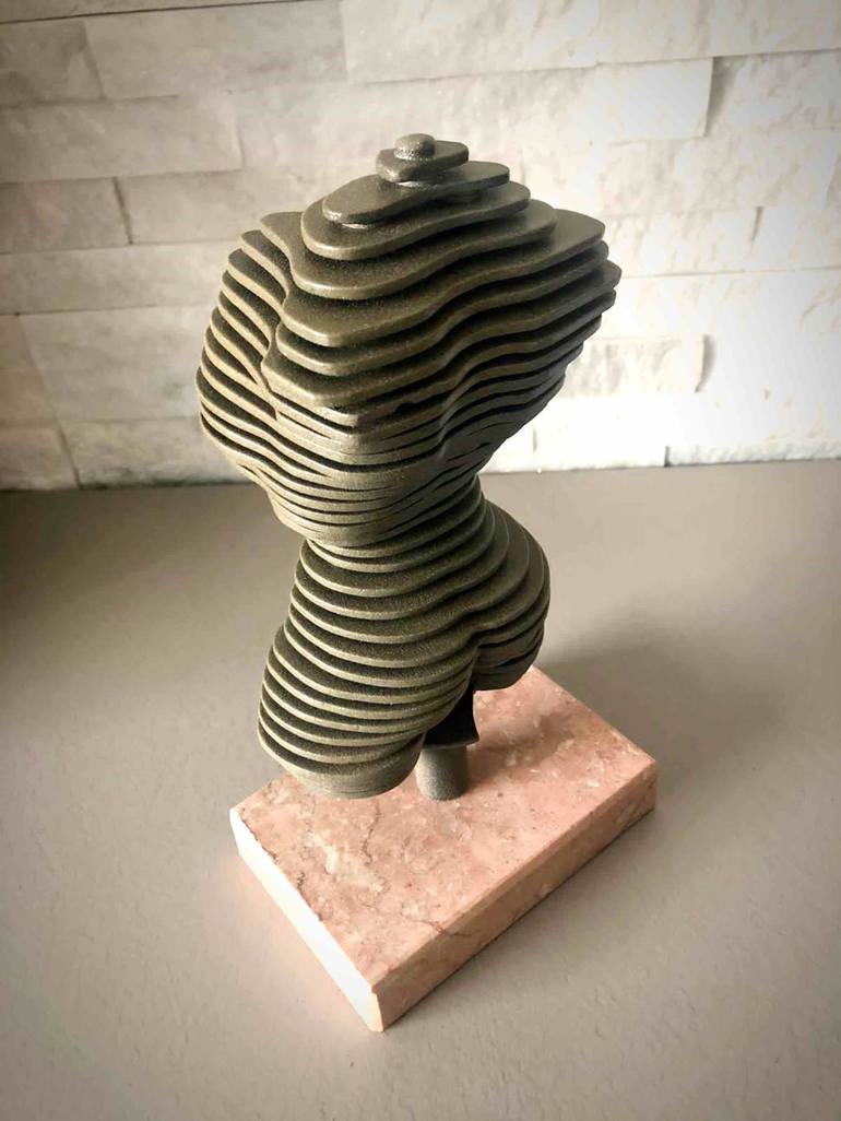 Original Figurative Abstract Sculpture by Castrovinci Filippo Pietro